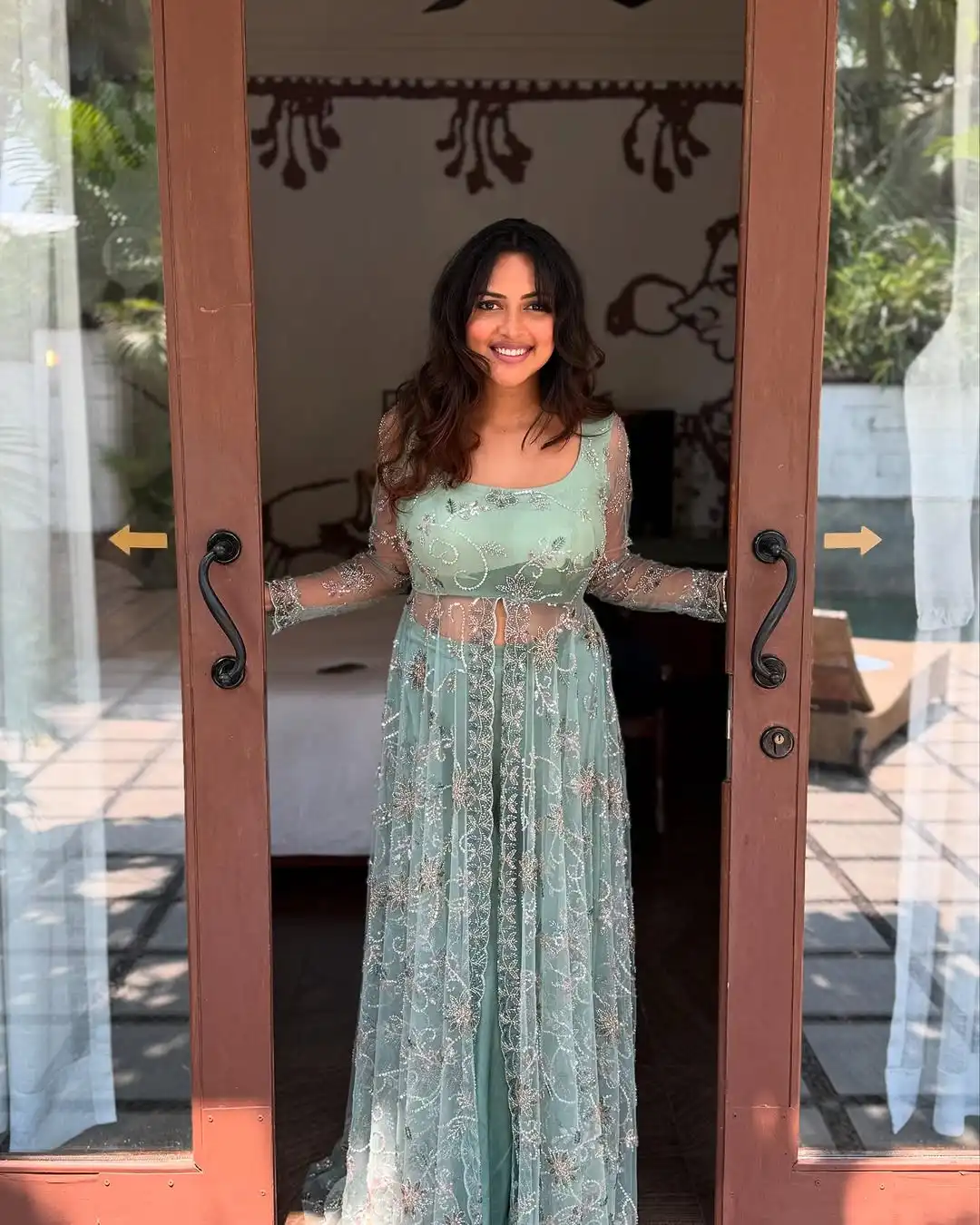 Princess of Bekal vibes only!! Styled by moi! @chaitanyarao_official 🩵Outfit by - @rubeenalabel HMU - @reshammordani #bekal #kasargod #chemmannur_international_group #chemmanurjewellers (2)